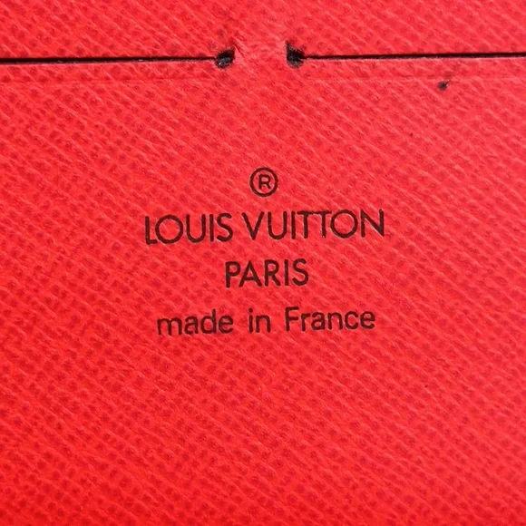 Louis Vuitton classic monogram china run zippy zip around wallet organizer - Picture 10 of 15